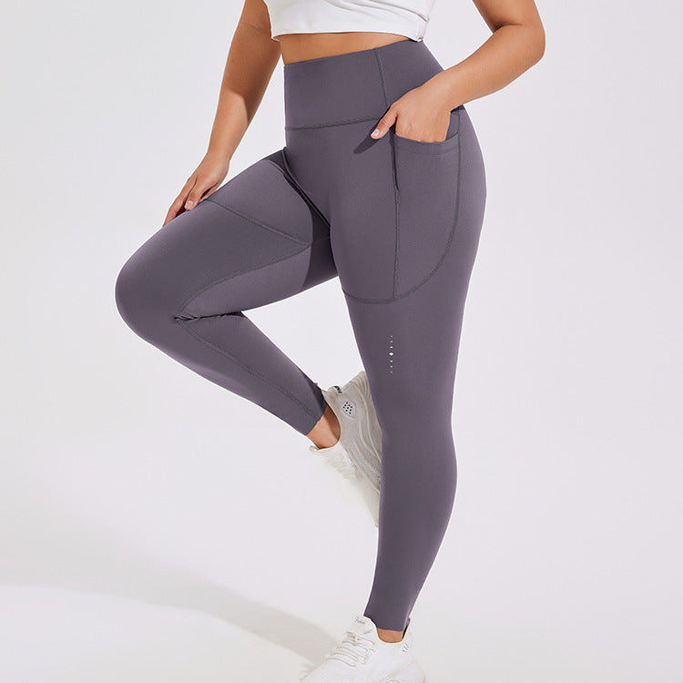 Plus Size High Waist Hip Lift Lulu Yoga Pants